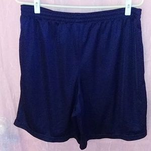 3/$15, STARTER, Navy Blue Athletic Shorts, Size L